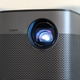 A close up of the XGIMI Halo+ projector's lens.